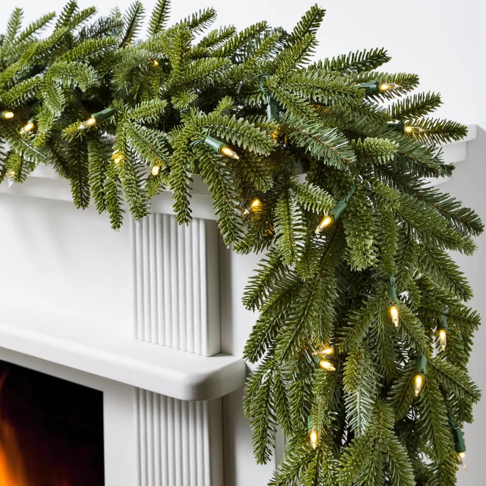 BH Fraser Fir Garland 10'